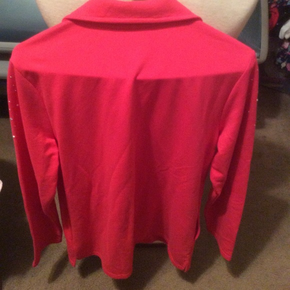 Quacker  Factory medium zip front top/jacket - Picture 7 of 9